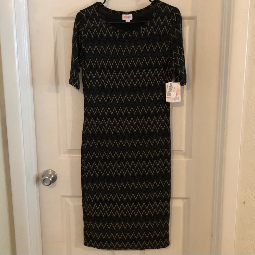 NWT size medium Lularoe Julia- elegant collection